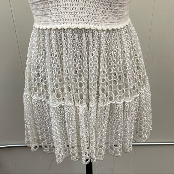Sagaie Paris crochet eyelet top - Picture 3 of 6